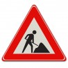 Verkeersbord J16 – Werk in Uitvoering Verkeersbord J16 – Werk in Uitvoering