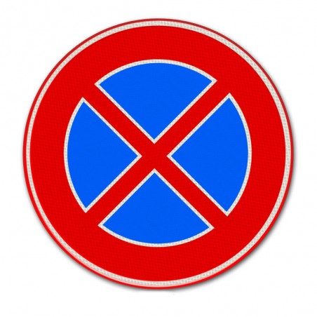 Verkeersbord E02 – Verboden stil te staan