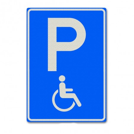 Verkeersbord E06 Parkeergelegenheid Gehandicapten