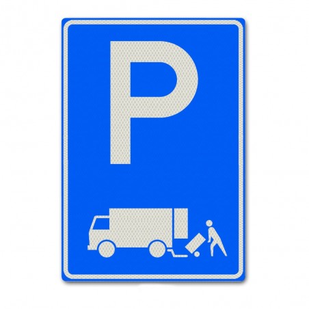 Verkeersbord E07 Parkeergelegenheid laden en lossen