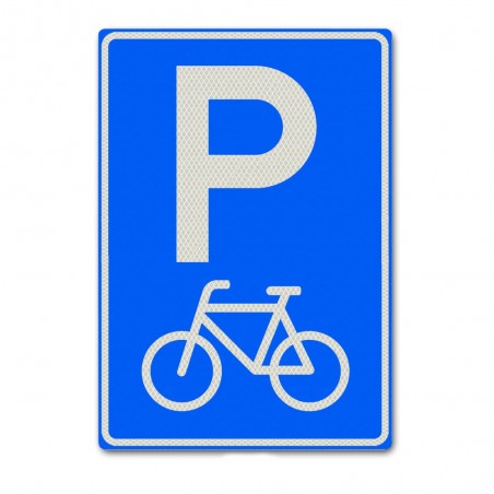Verkeersbord E08f – Parkeergelegenheid fietsen